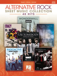 Alternative Rock Sheet Music Collection - 40 Hits piano sheet music cover